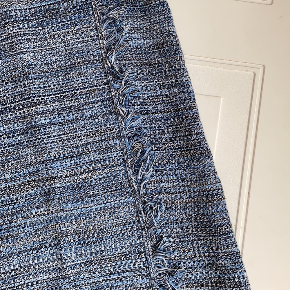 Anthropologie Holding Horses Tweed Fringe Dress XS - Picture 7 of 10